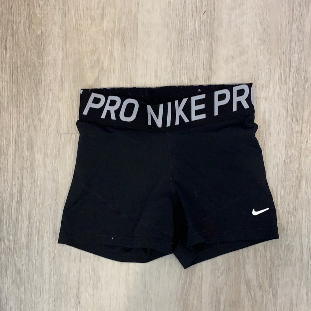 Black Nike Pro Dry Fit Shorts